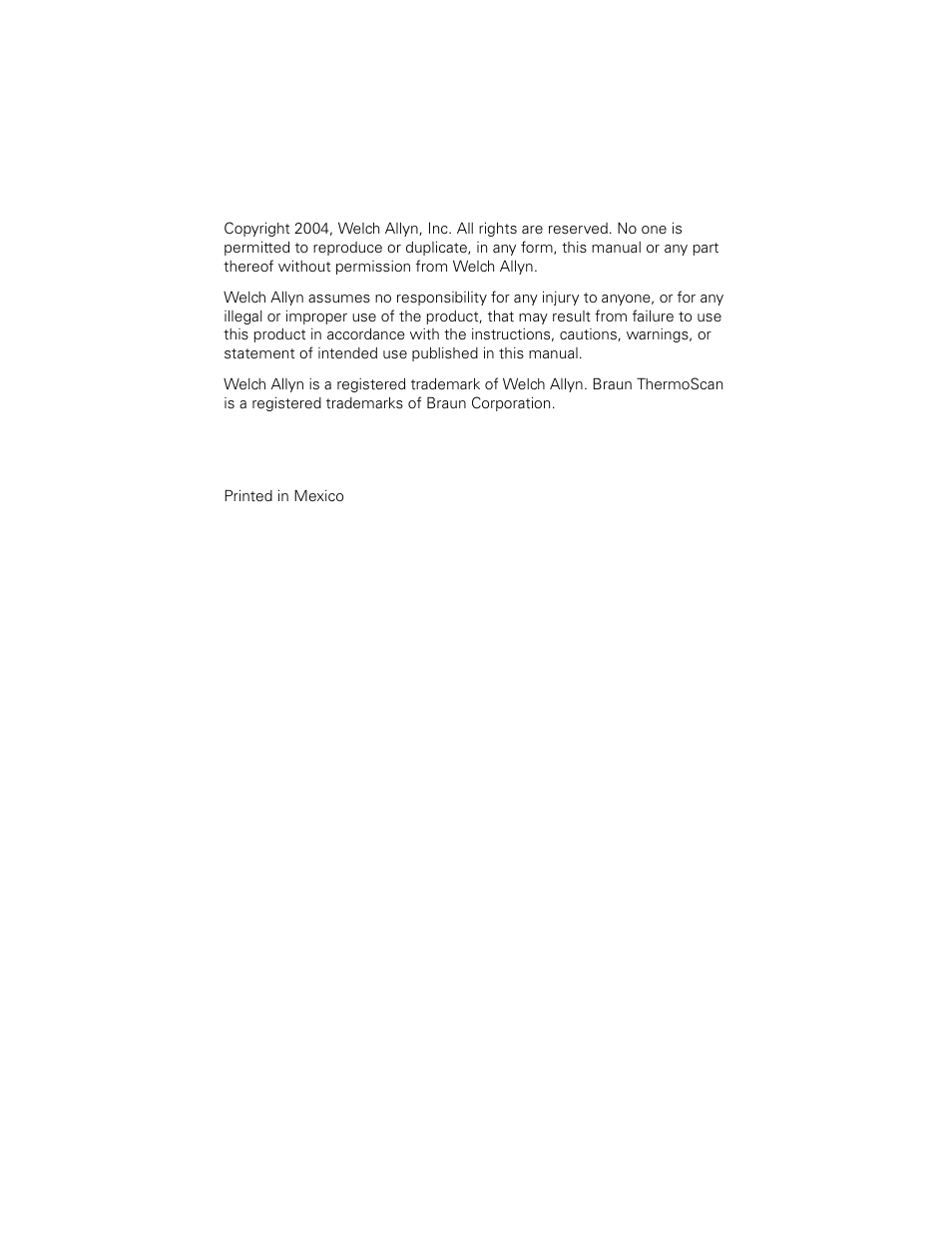 Welch Allyn 9600 Plus Calibration Tester - User Manual User Manual | Page 2 / 106