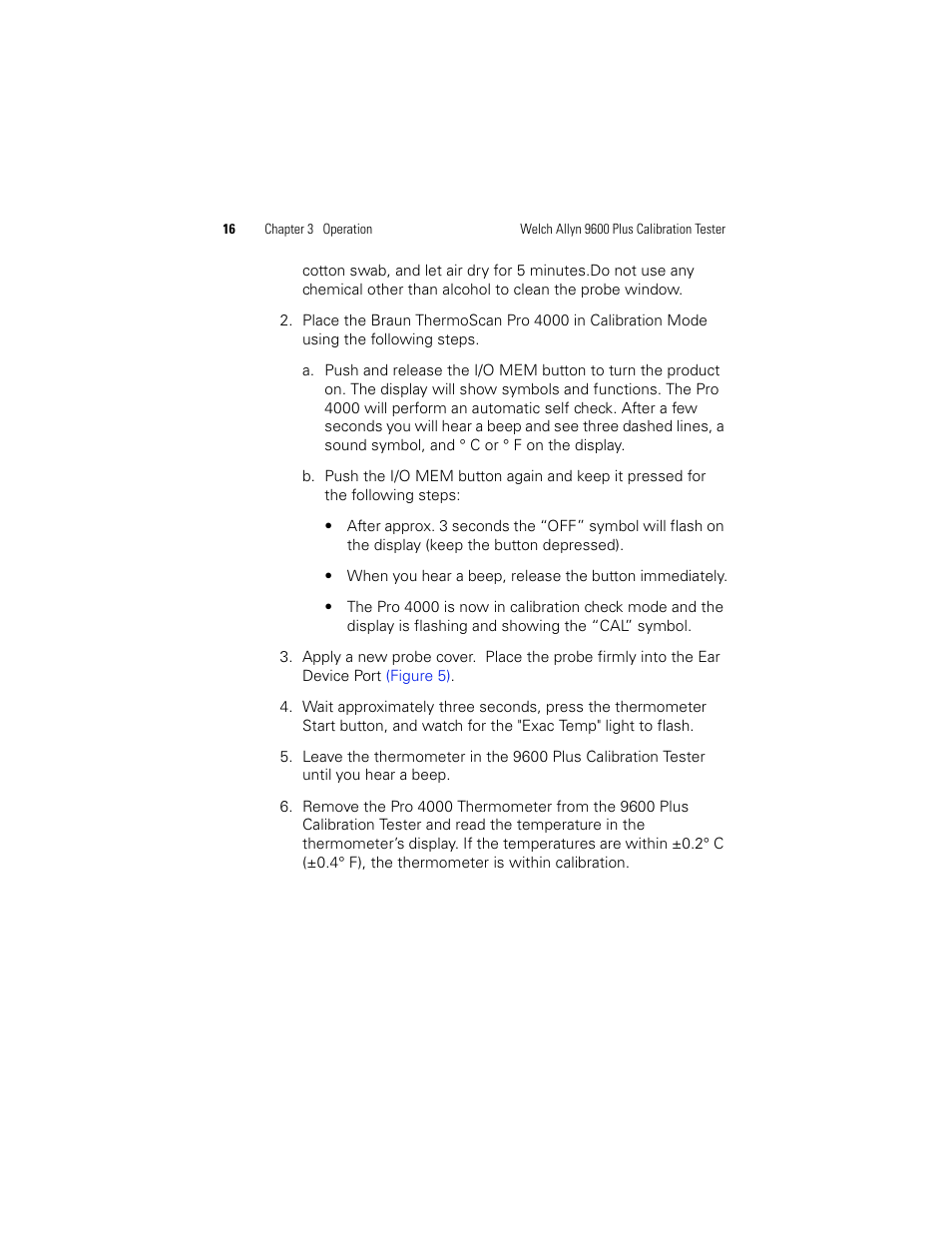 Welch Allyn 9600 Plus Calibration Tester - User Manual User Manual | Page 22 / 106