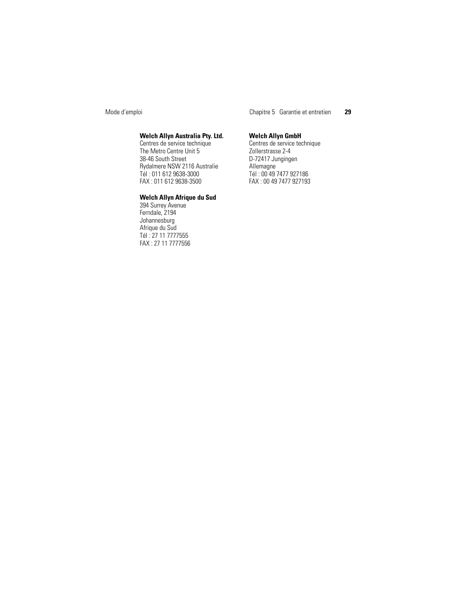 Welch Allyn 9600 Plus Calibration Tester - User Manual User Manual | Page 67 / 106