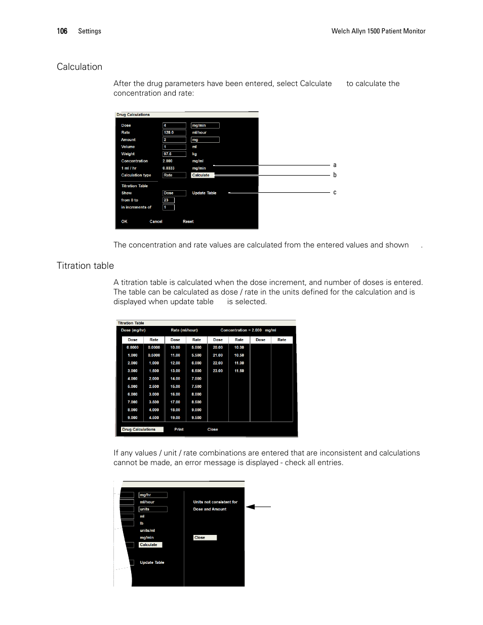 Welch Allyn 1500 Patient Monitor v.1.3.X - User Manual User Manual | Page 110 / 134