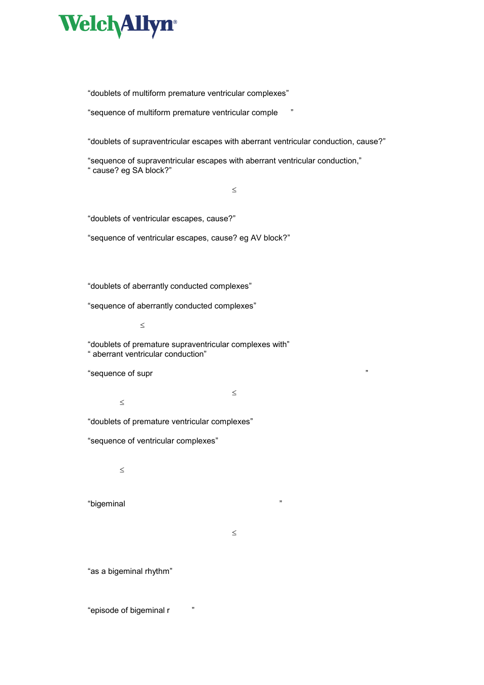Cardioperfect workstation | Welch Allyn Cardioperfect Workstation, PEDMEANS ECG Interpretation Module - Physicians - User Manual User Manual | Page 31 / 55