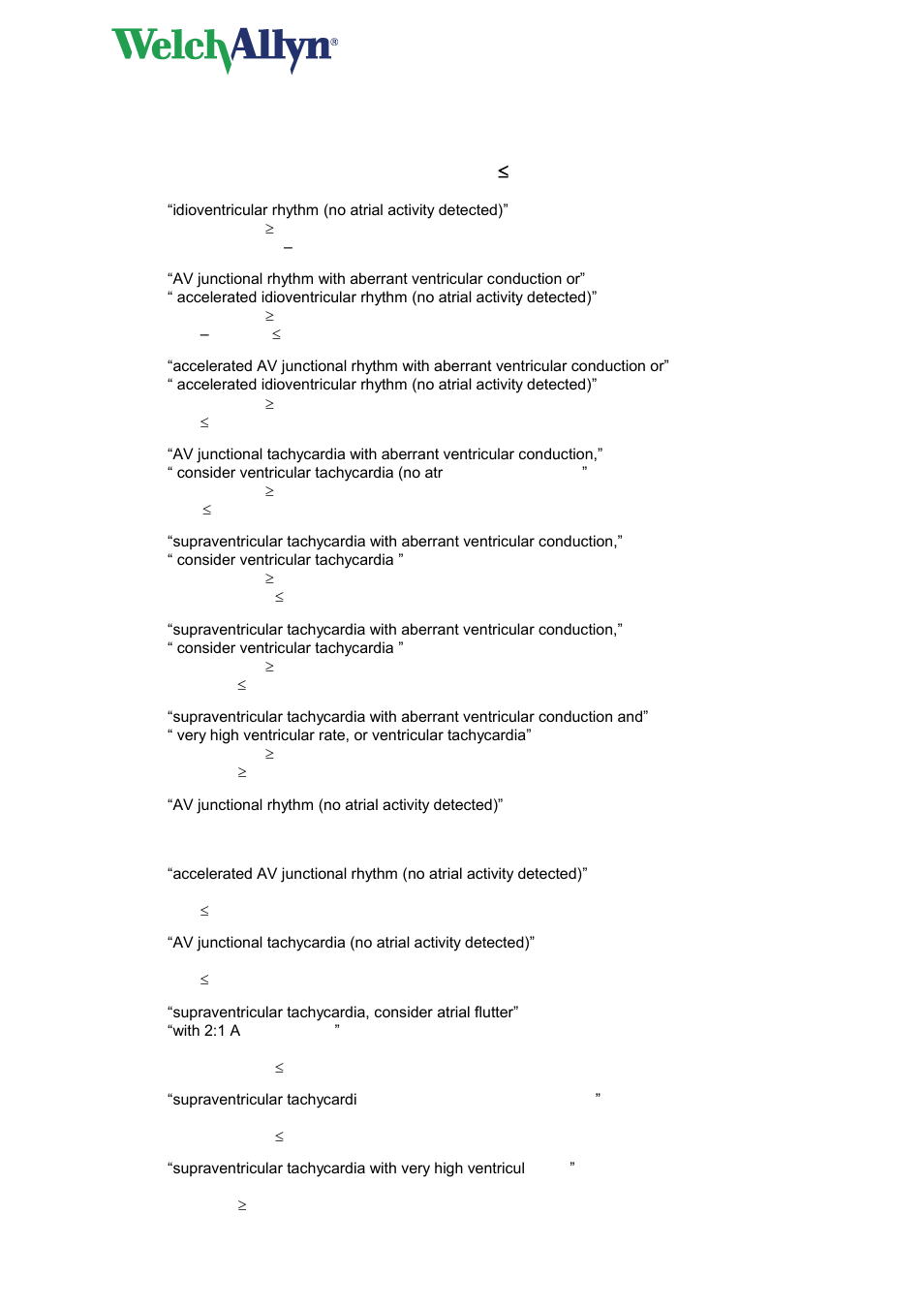 Cardioperfect workstation | Welch Allyn Cardioperfect Workstation, PEDMEANS ECG Interpretation Module - Physicians - User Manual User Manual | Page 34 / 55