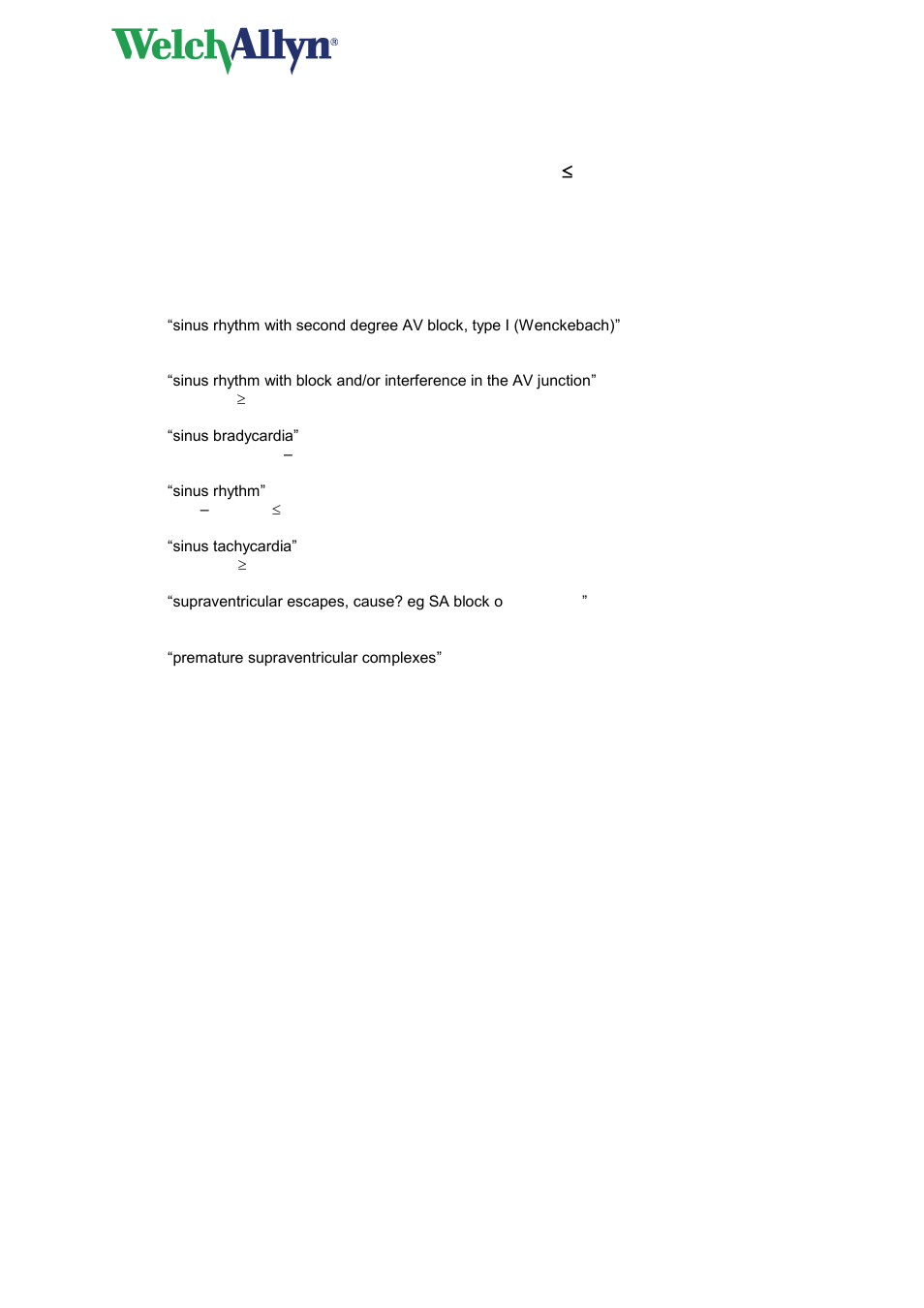 Cardioperfect workstation | Welch Allyn Cardioperfect Workstation, PEDMEANS ECG Interpretation Module - Physicians - User Manual User Manual | Page 41 / 55