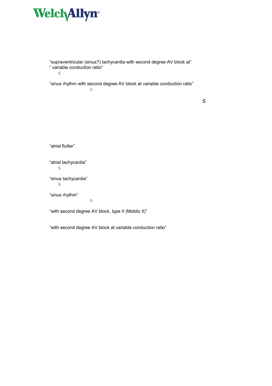 Cardioperfect workstation | Welch Allyn Cardioperfect Workstation, PEDMEANS ECG Interpretation Module - Physicians - User Manual User Manual | Page 42 / 55