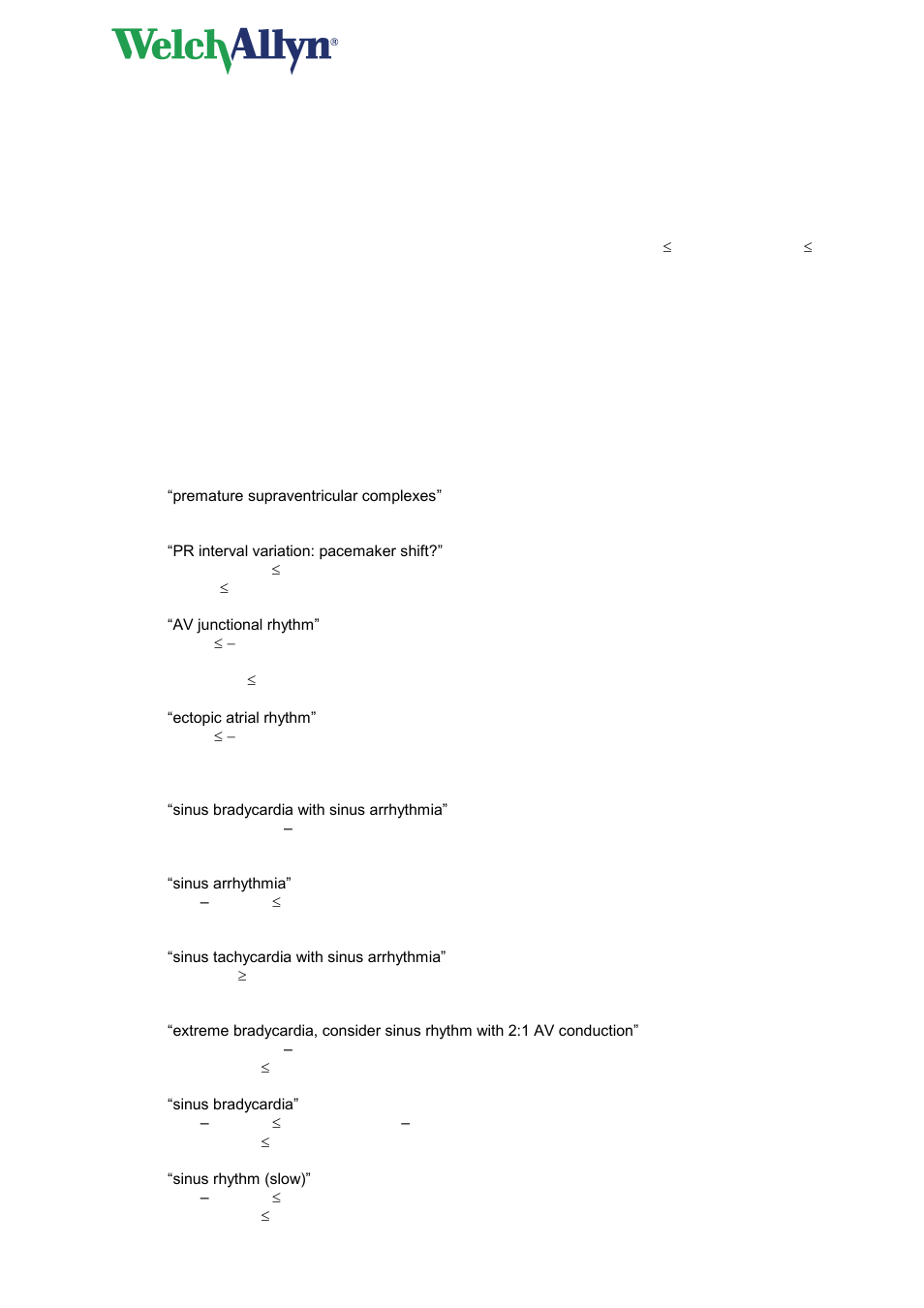 Cardioperfect workstation, 18 group 15: rhythms with constant pr interval | Welch Allyn Cardioperfect Workstation, PEDMEANS ECG Interpretation Module - Physicians - User Manual User Manual | Page 43 / 55