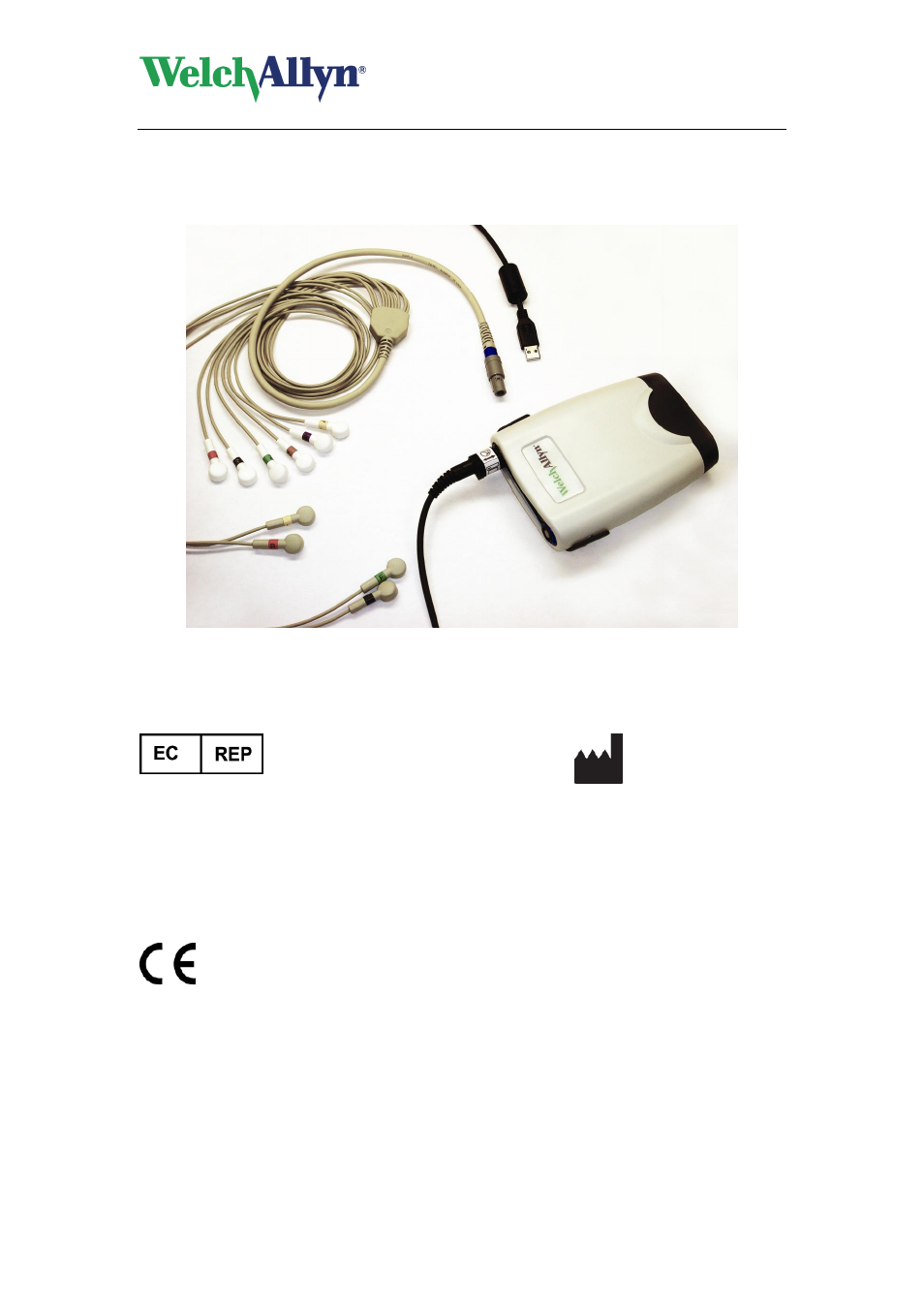 Welch Allyn Cardioperfect PRO ECG Recorder - User Manual User Manual | 26 pages