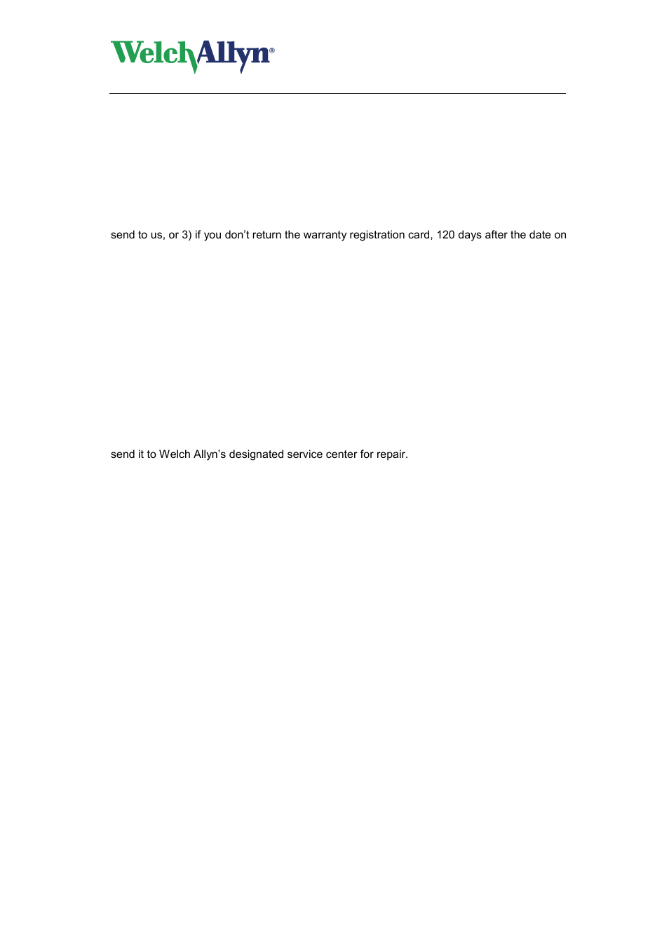 Cardioperfect workstation, User manual, Limited warranty statement | Welch Allyn CardioPerfect Workstation - User Manual User Manual | Page 4 / 38