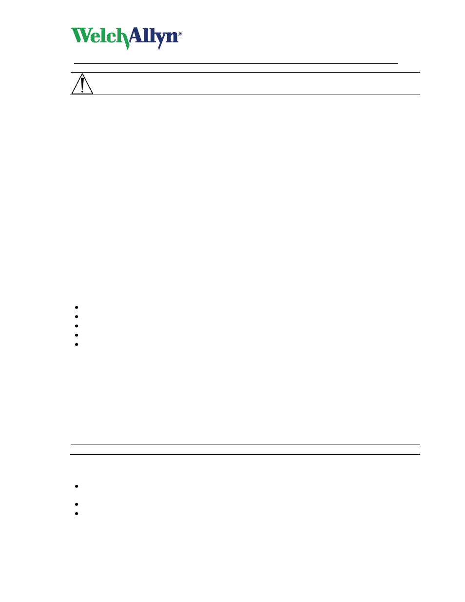 Warranty, service, and spare parts, Warranty, Cardioperfect workstation | Resting ecg module - user manual, Caution | Welch Allyn CardioPerfect Workstation Resting ECG Module - User Manual User Manual | Page 3 / 54