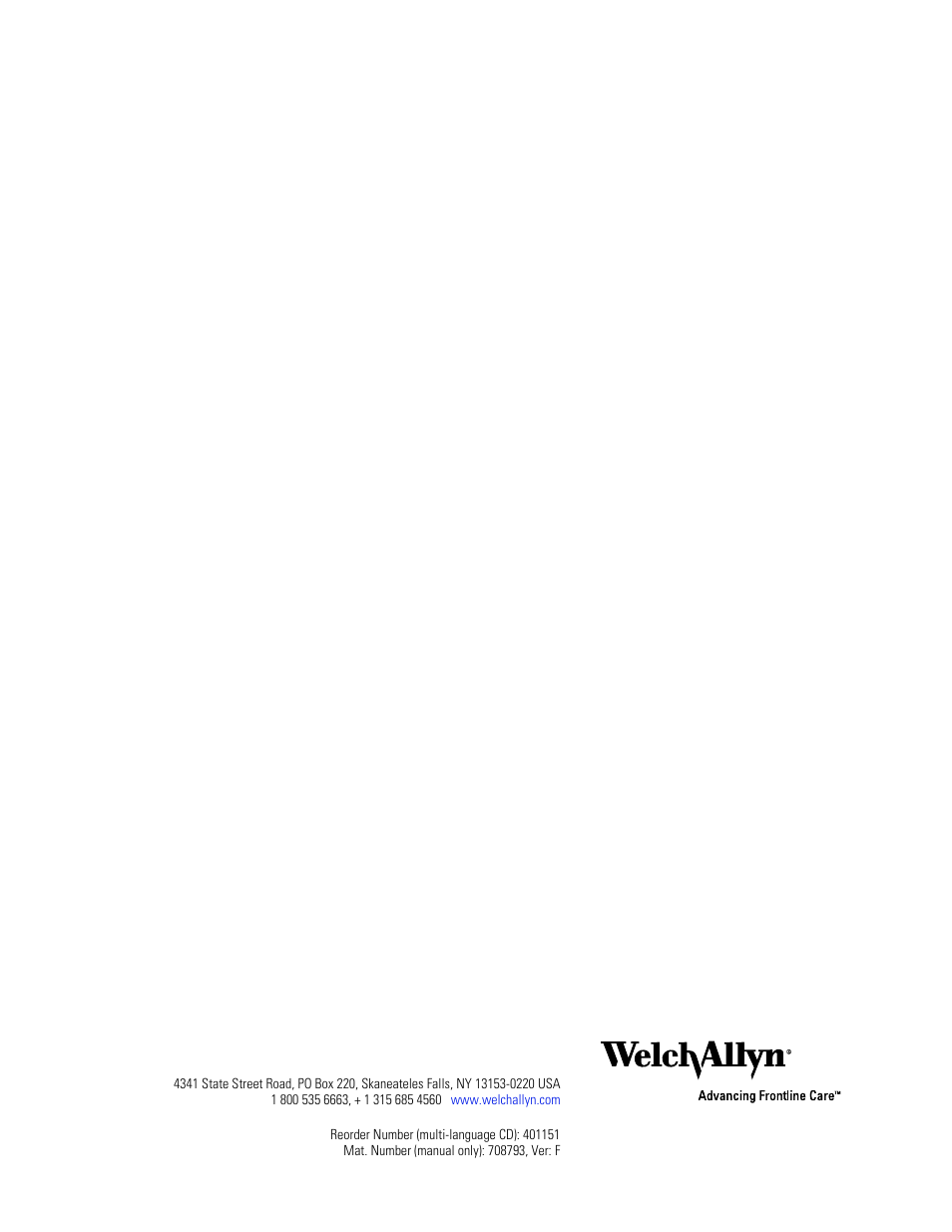 Welch Allyn CP 200 12-Lead Resting Electrocardiograph - User Manual User Manual | Page 112 / 112