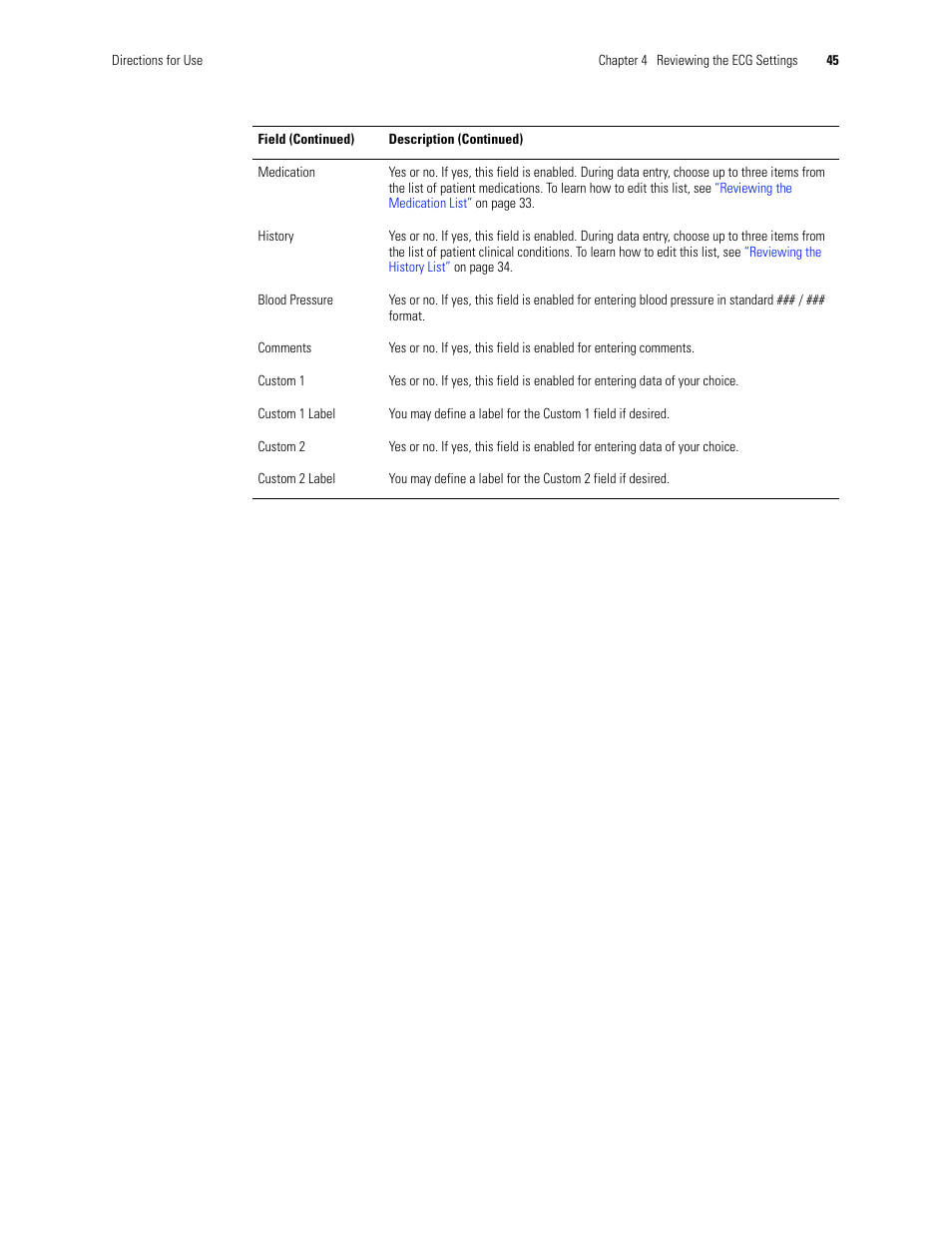 Welch Allyn CP 200 12-Lead Resting Electrocardiograph - User Manual User Manual | Page 49 / 112