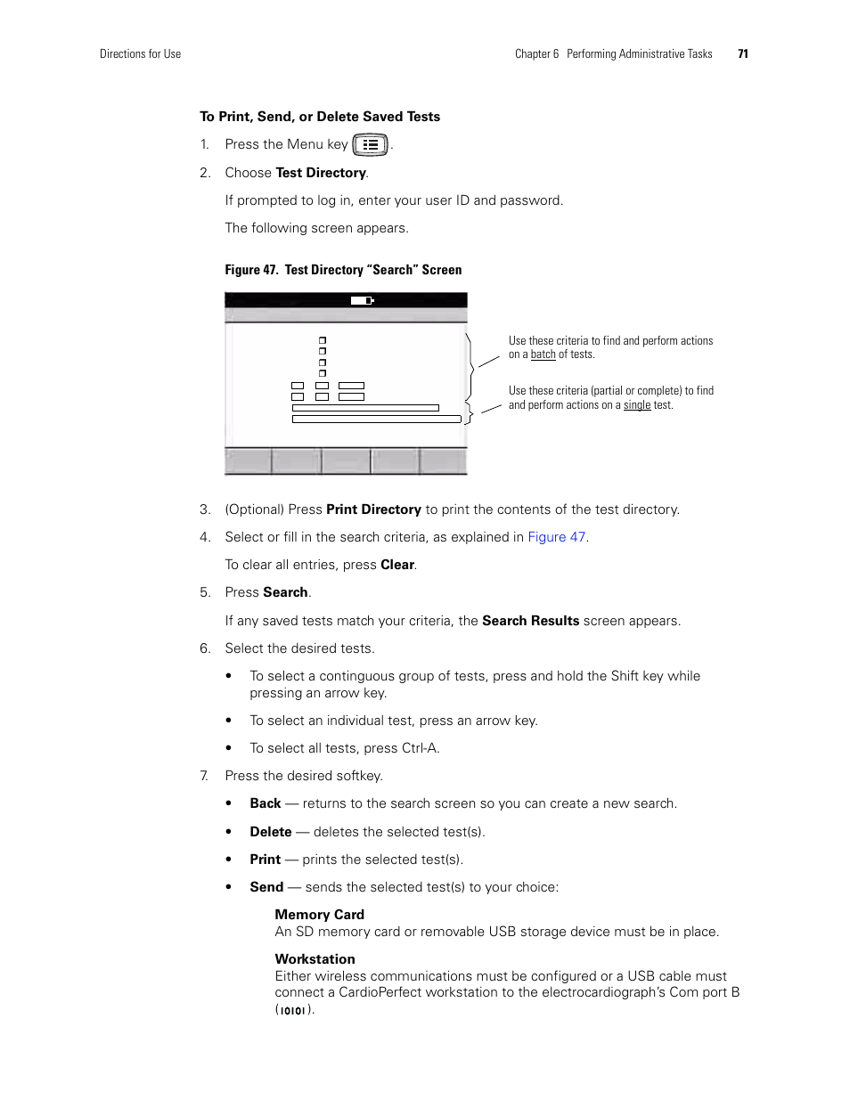 Welch Allyn CP 200 12-Lead Resting Electrocardiograph - User Manual User Manual | Page 75 / 112