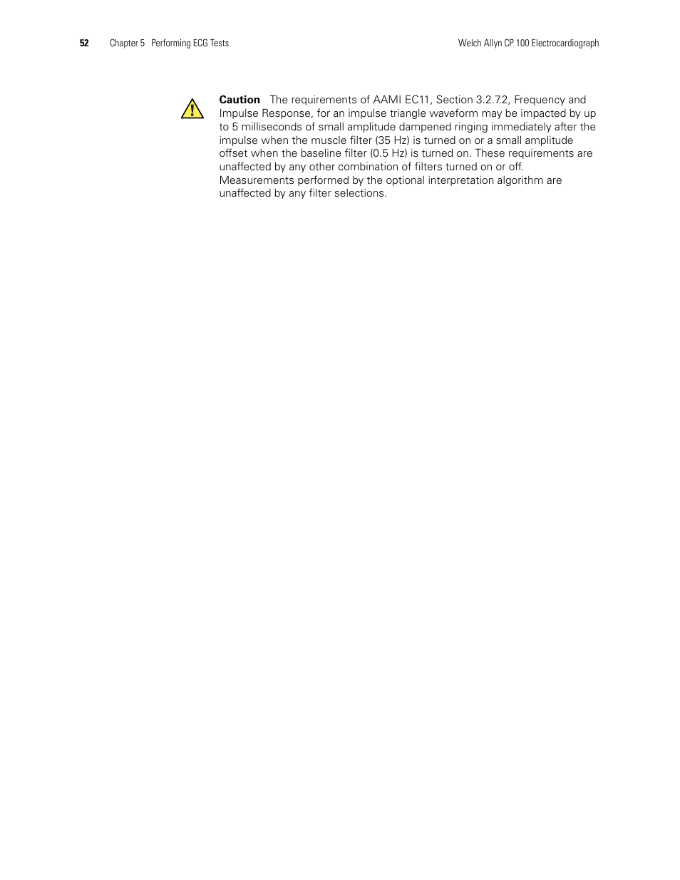 Welch Allyn CP 100 12-Lead Resting Electrocardiograph - User Manual User Manual | Page 56 / 90