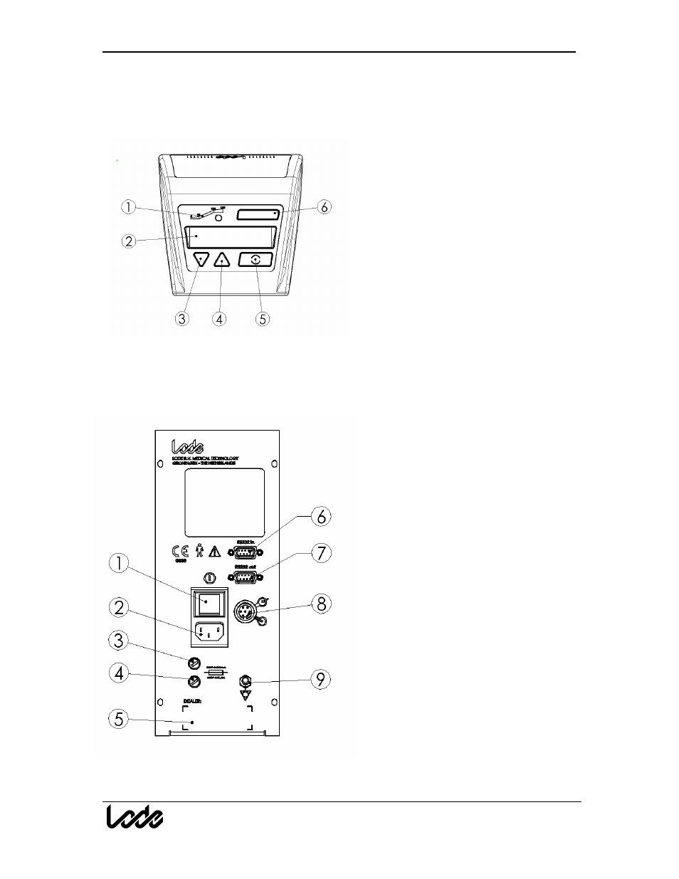 1 description of the corival ergometer | Welch Allyn Corival V2 - User Manual User Manual | Page 5 / 31