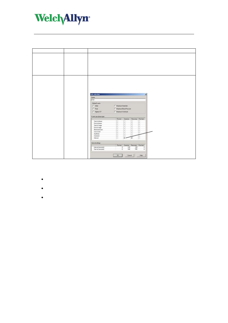 3 exercise ecg settings- printing tab, Exercise ecg settings- printing tab | Welch Allyn CardioPerfect Workstation Exercise ECG Module - User Manual User Manual | Page 51 / 83