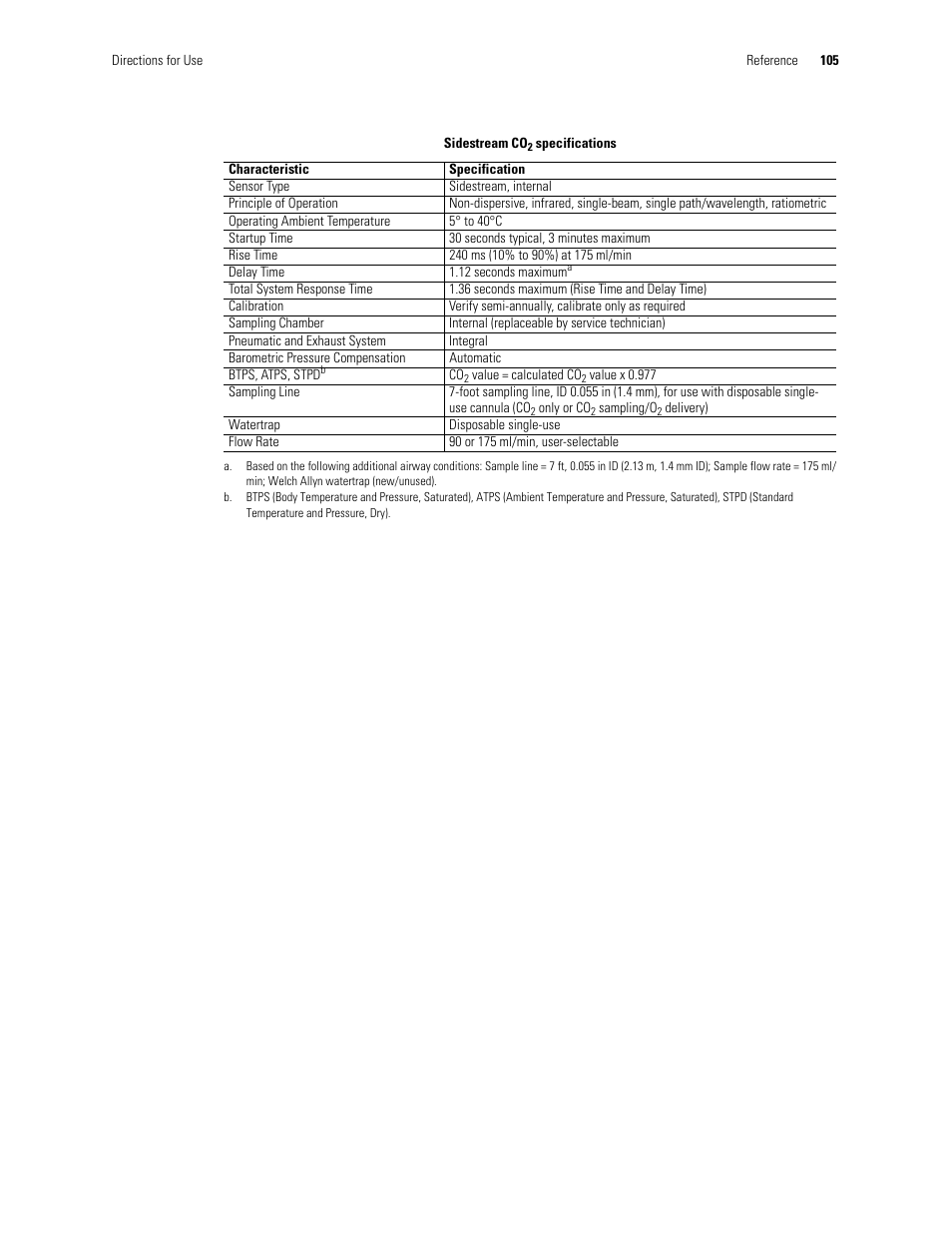 Welch Allyn 246 Propaq CS Vital Signs Monitor v.3.7X - User Manual User Manual | Page 109 / 130