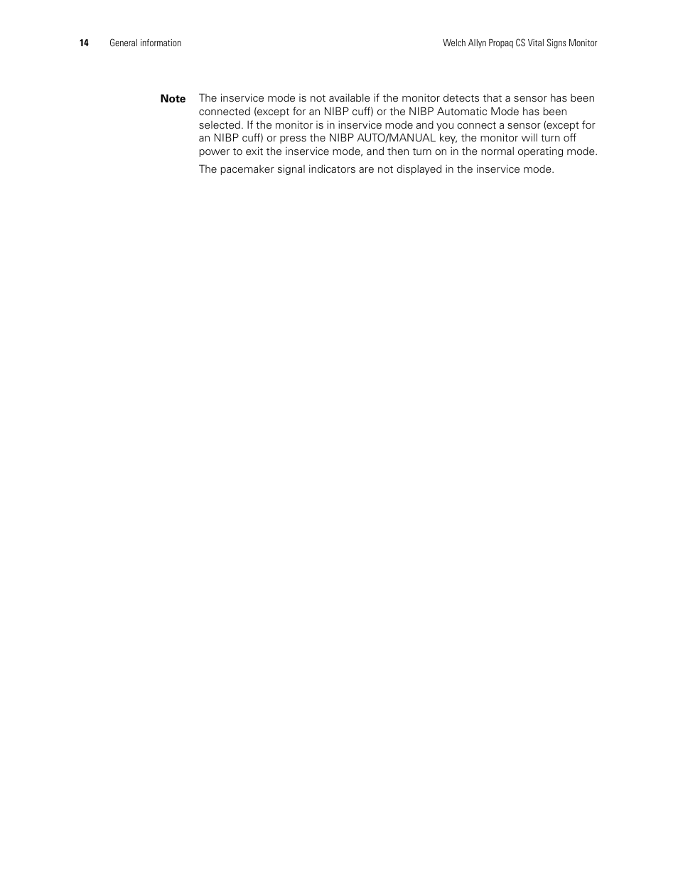 Welch Allyn 246 Propaq CS Vital Signs Monitor v.3.7X - User Manual User Manual | Page 18 / 130