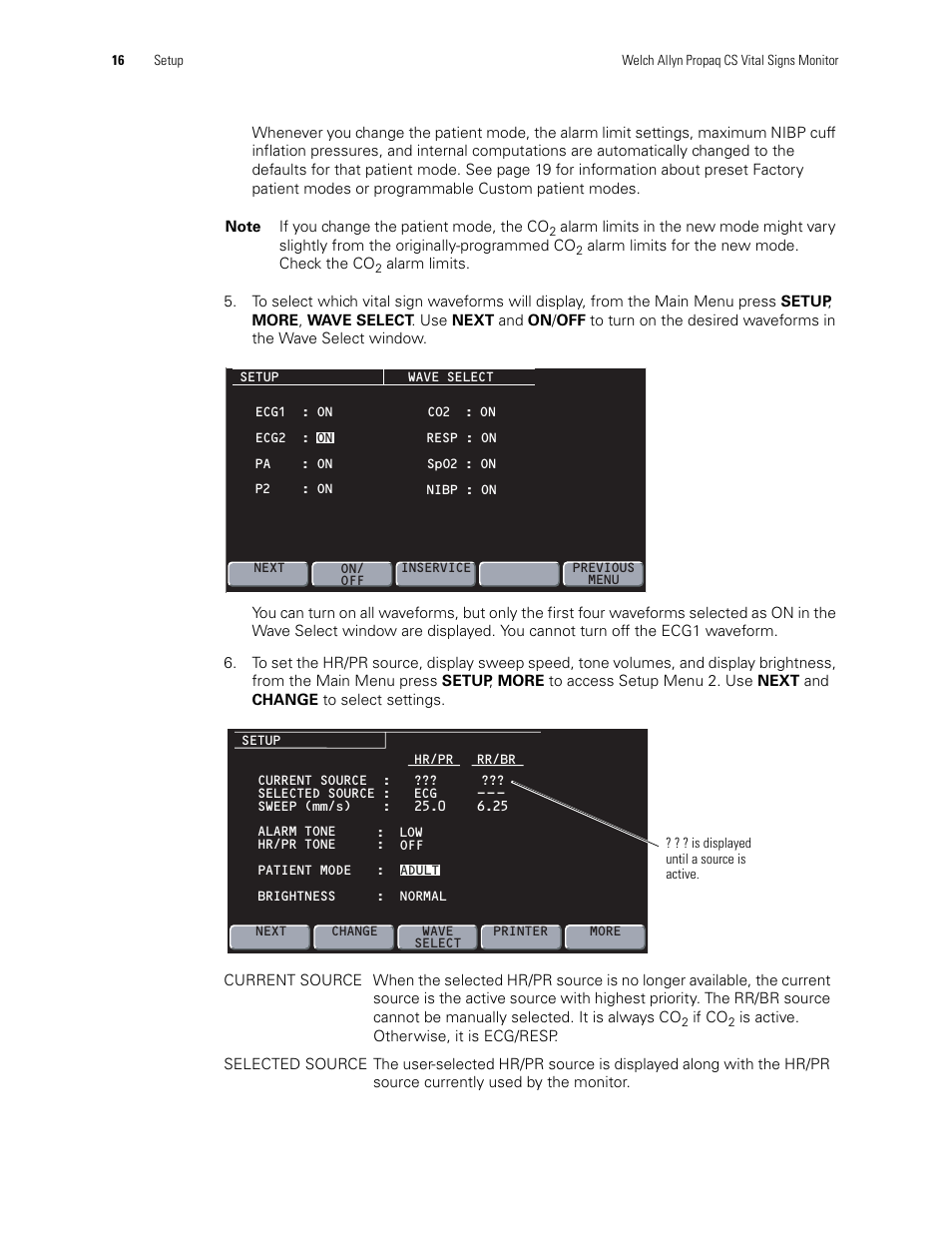 Welch Allyn 246 Propaq CS Vital Signs Monitor v.3.7X - User Manual User Manual | Page 20 / 130