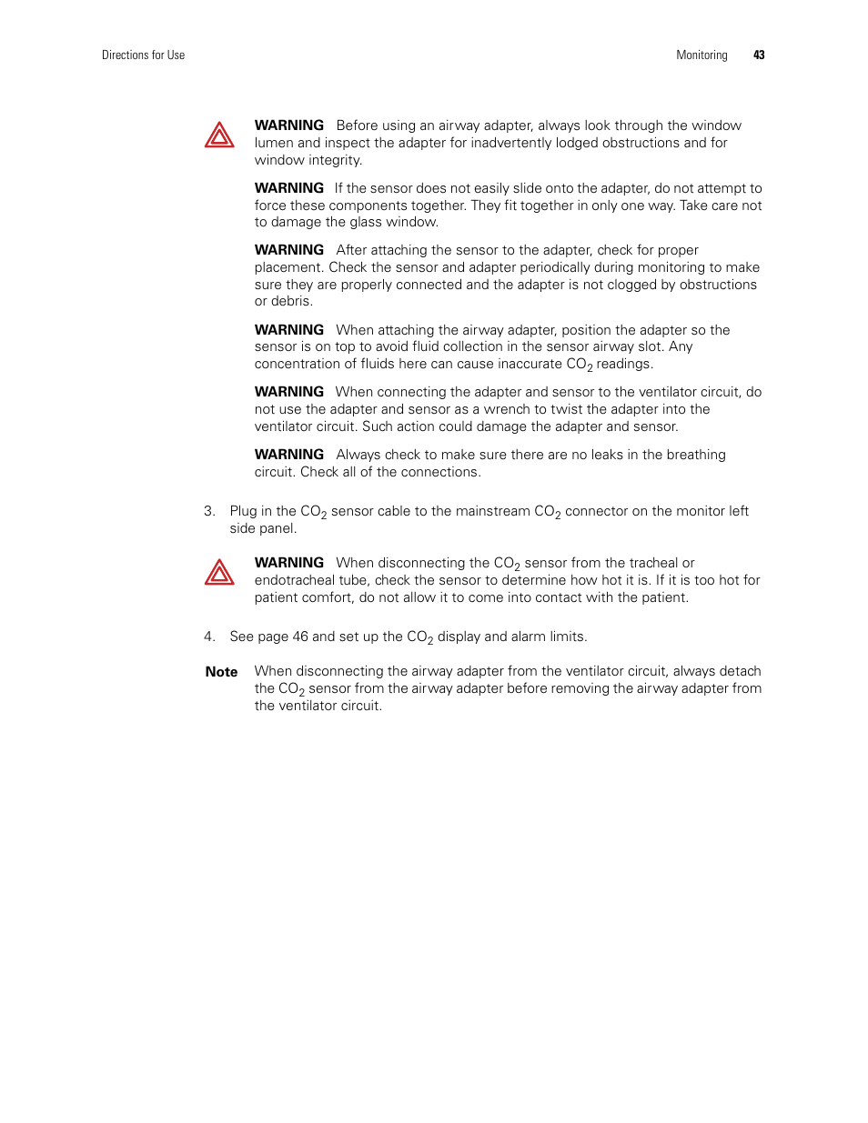 Welch Allyn 246 Propaq CS Vital Signs Monitor v.3.7X - User Manual User Manual | Page 47 / 130
