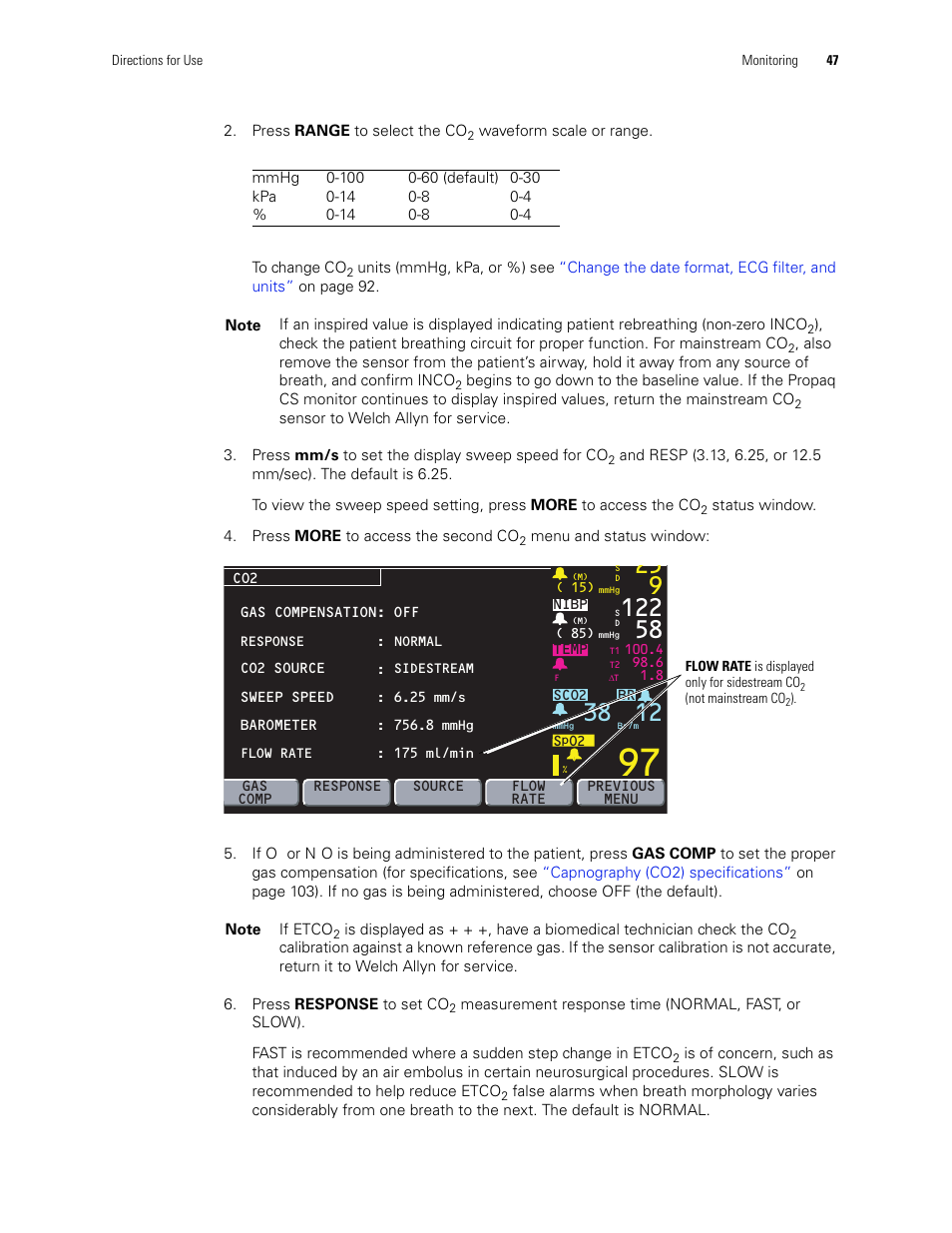 Welch Allyn 246 Propaq CS Vital Signs Monitor v.3.7X - User Manual User Manual | Page 51 / 130
