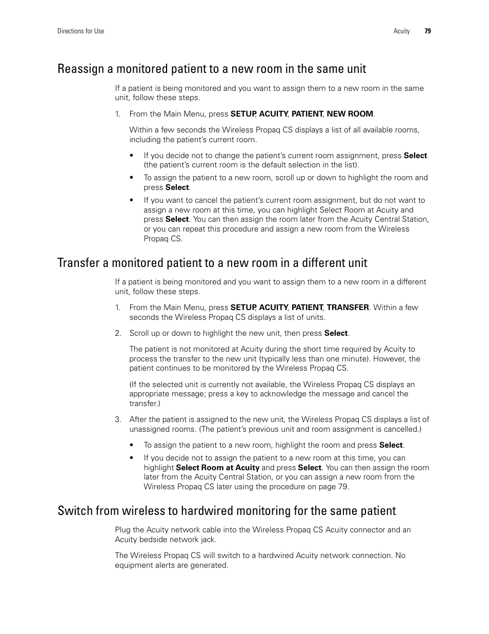 Welch Allyn 246 Propaq CS Vital Signs Monitor v.3.7X - User Manual User Manual | Page 83 / 130