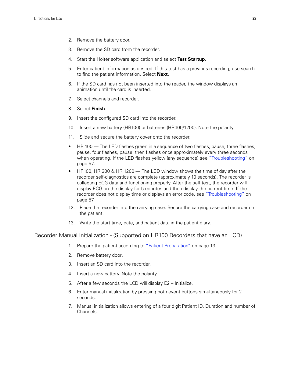 Welch Allyn Holter System - User Manual User Manual | Page 27 / 70