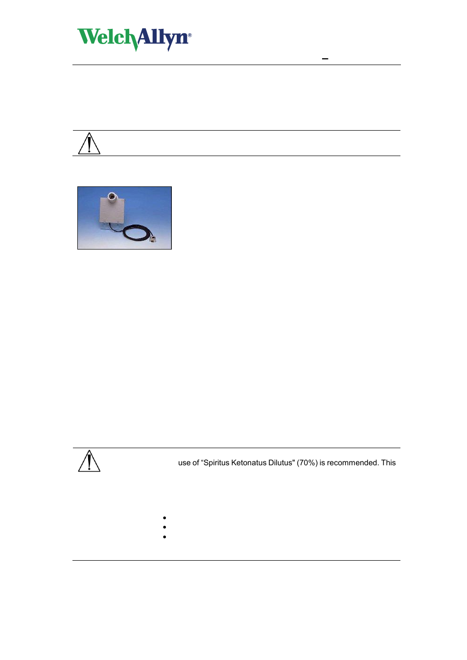 2 maintaining the flow sensor, Maintaining the flow sensor, Cardioperfect workstation | Spiroperfect module – user manual, Caution | Welch Allyn CardioPerfect Workstation SpiroPerfect Module - User Manual User Manual | Page 87 / 95