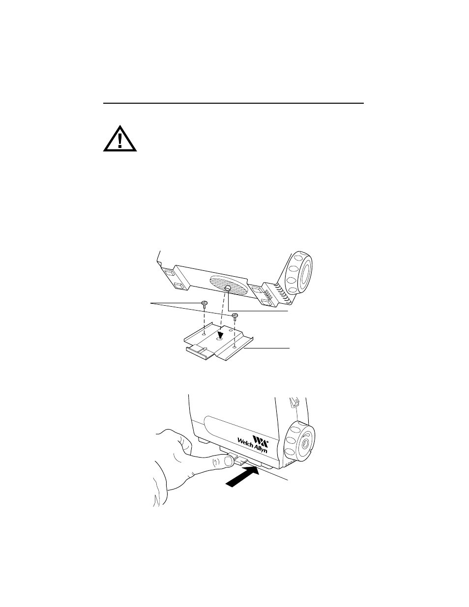 Mounting | Welch Allyn 49506 Light Source - User Manual User Manual | Page 8 / 16