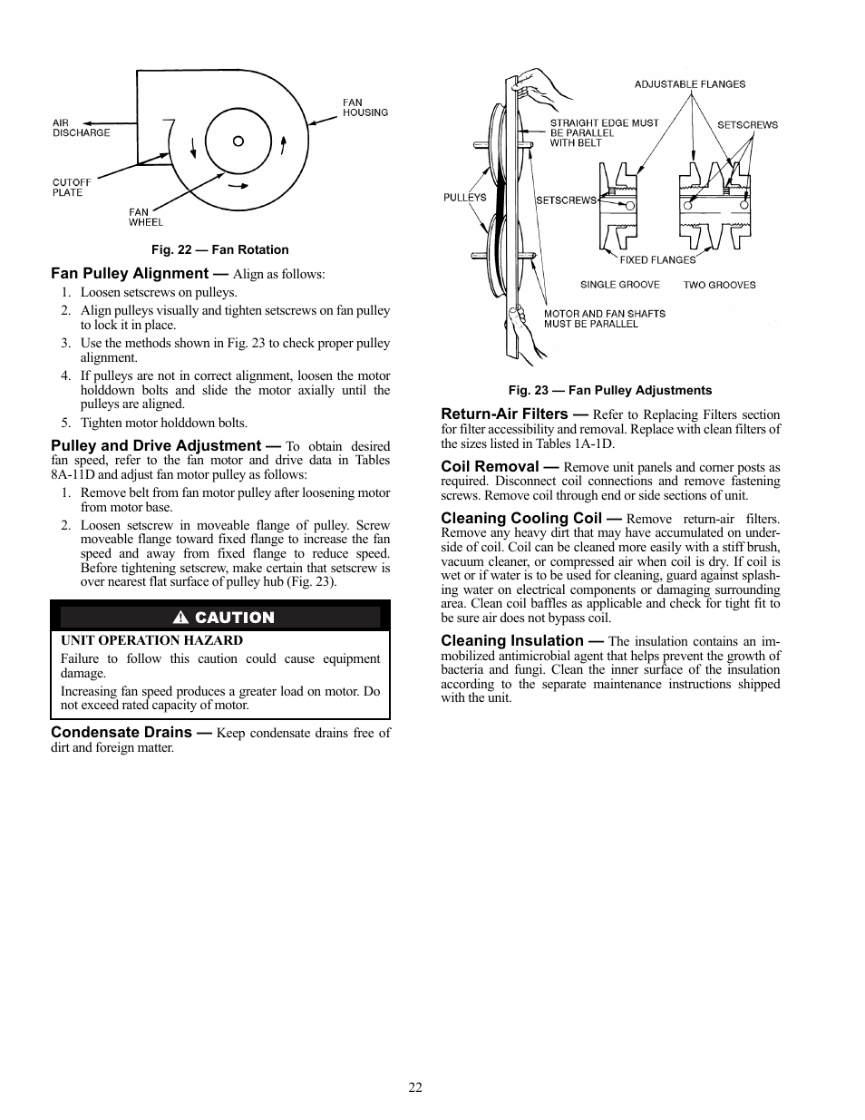 Bryant Air Handling Units 524J User Manual | Page 22 / 36