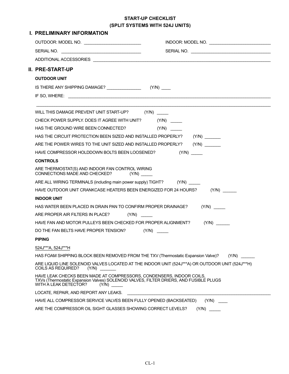 Bryant Air Handling Units 524J User Manual | Page 35 / 36