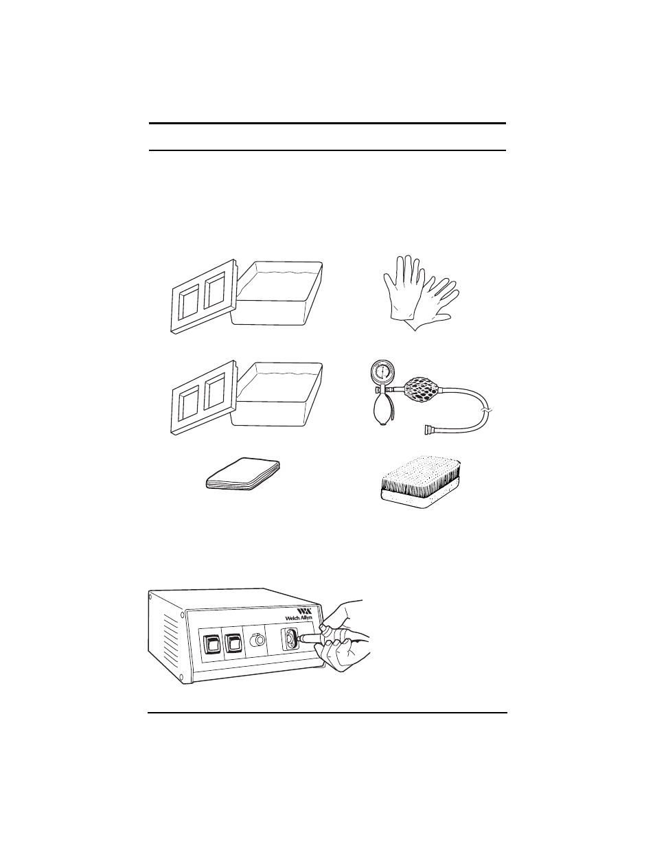 Cleaning, Supplies needed, Supplies needed for cleaning | Immediately after procedure | Welch Allyn RL-150 Rhinolaryngoscope - User Manual User Manual | Page 9 / 16