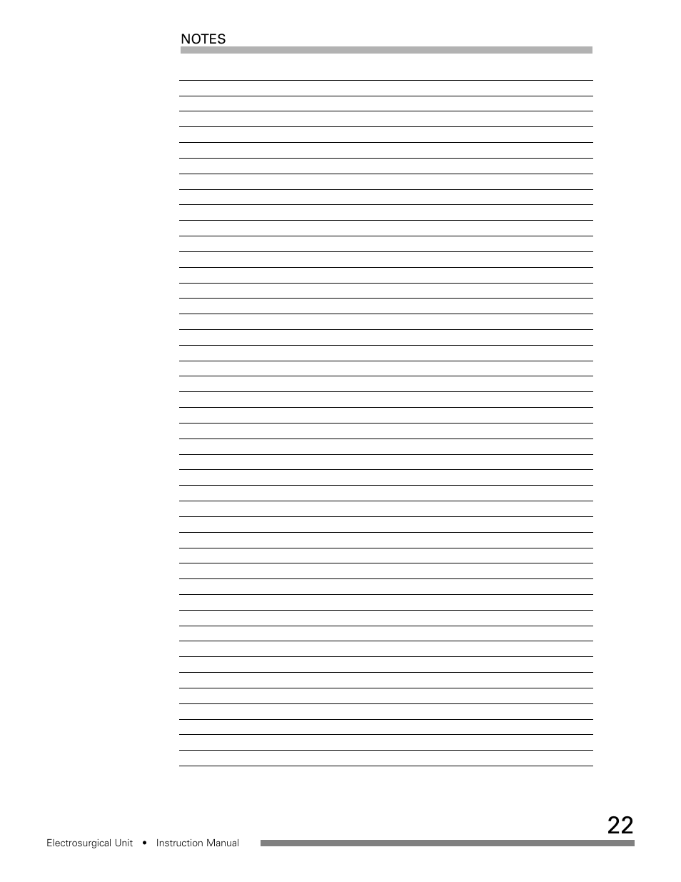 Welch Allyn Electrosurgical Unit - User Manual User Manual | Page 23 / 24