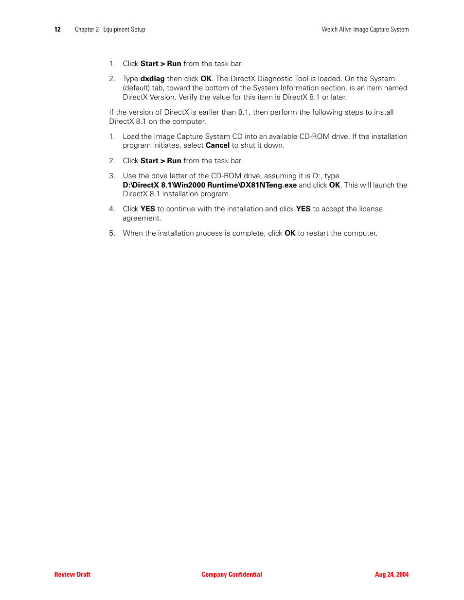 Welch Allyn Image Capture System - User Manual User Manual | Page 20 / 50