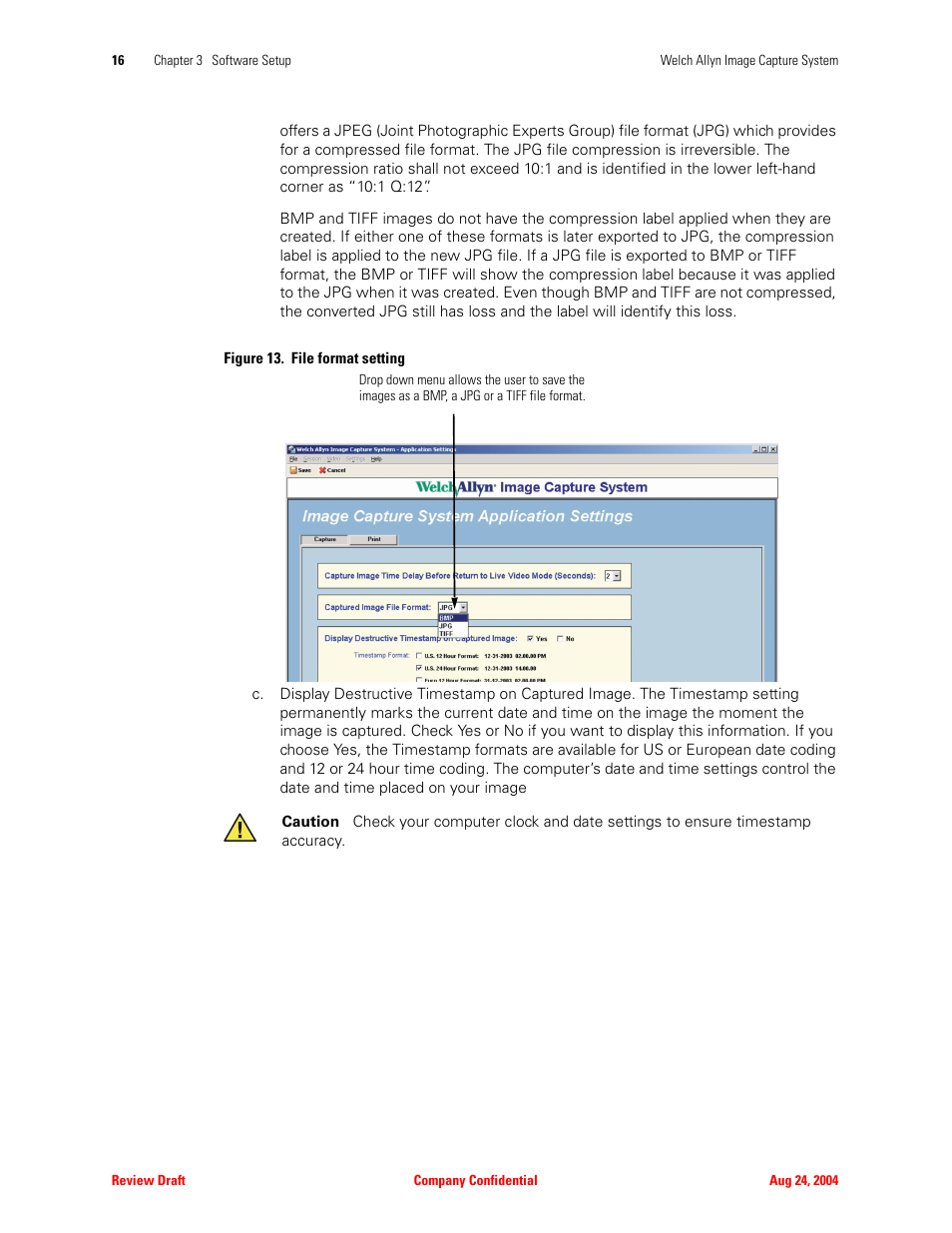 Welch Allyn Image Capture System - User Manual User Manual | Page 24 / 50