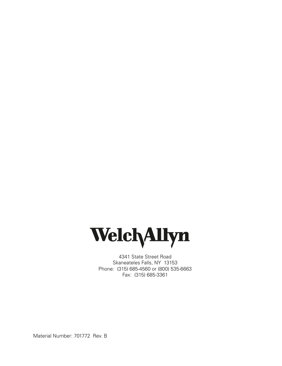 Welch Allyn Image Capture System - User Manual User Manual | Page 50 / 50