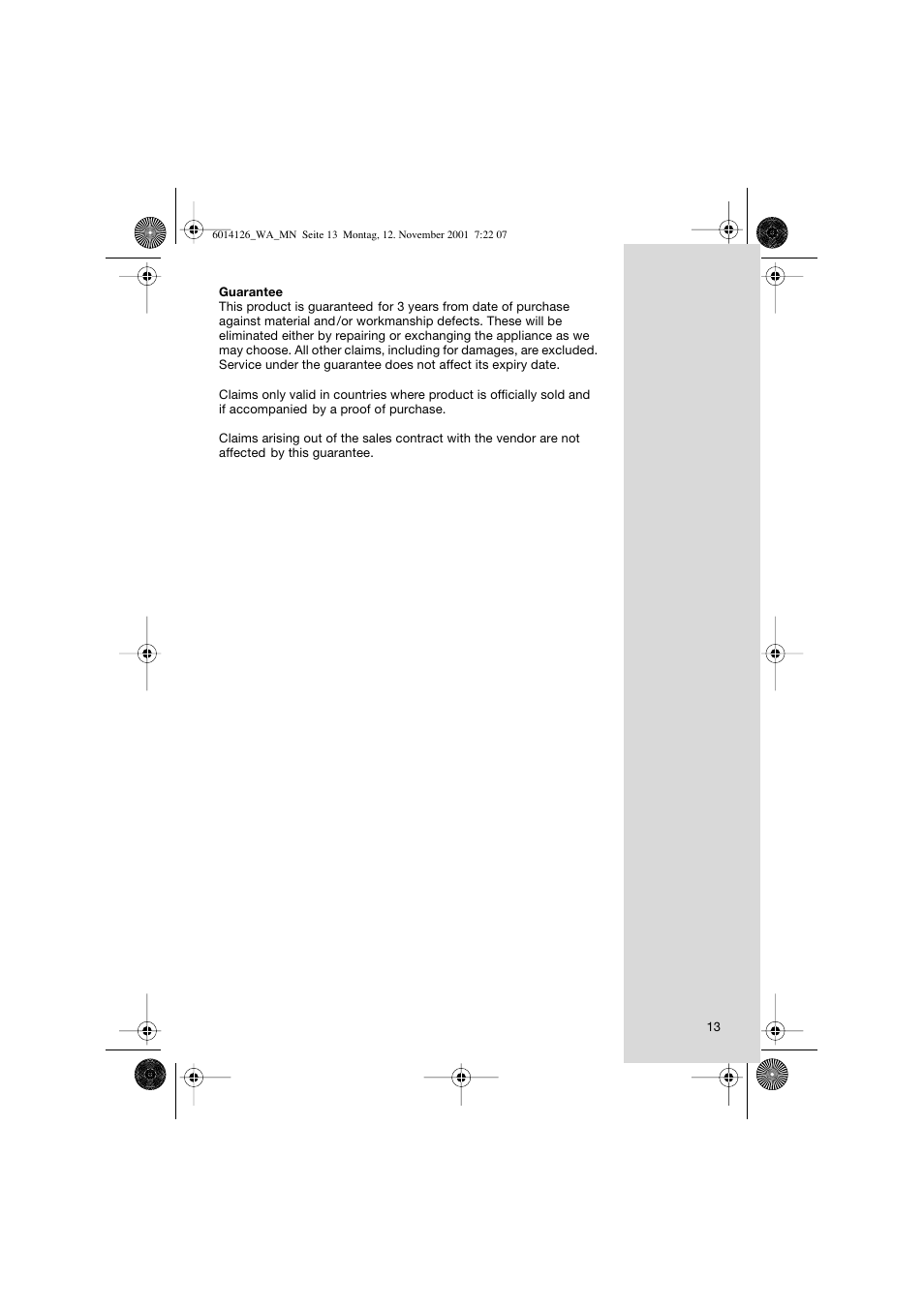 Welch Allyn PRO 3000 Braun ThermoScan - User Manual User Manual | Page 13 / 63