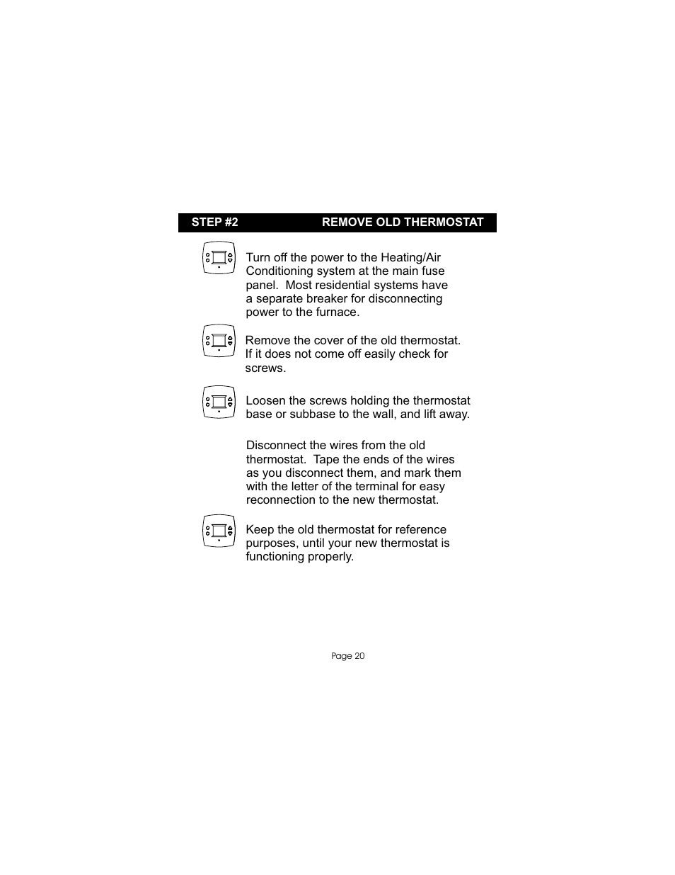 Bryant TSTATBBP2W01 User Manual | Page 21 / 23