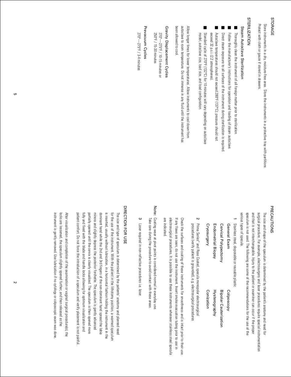 Welch Allyn Vaginal Specula - User Manual User Manual | Page 3 / 4