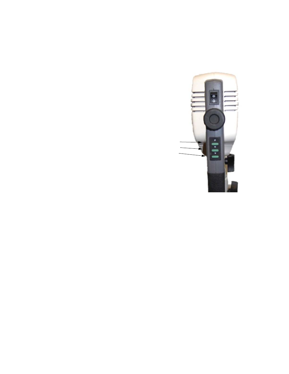 Using the video colposcope buttons, F” button (freeze), C” button (capture) | V” button (freeze / live toggle) | Welch Allyn Image Capture System - User Manual User Manual | Page 22 / 38