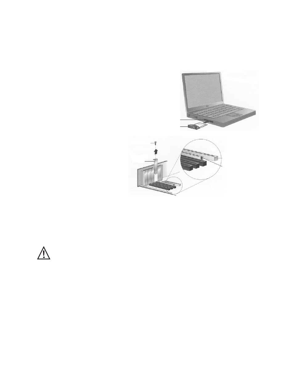 Setting up the computer, Installing the pcmcia card ref 88802, Installing the pci card ref 88801 | Installing your pci card, Remove the card from the antistatic packaging, Installing the driver, Restart your computer if you are prompted to do so | Welch Allyn Image Capture System - User Manual User Manual | Page 8 / 38