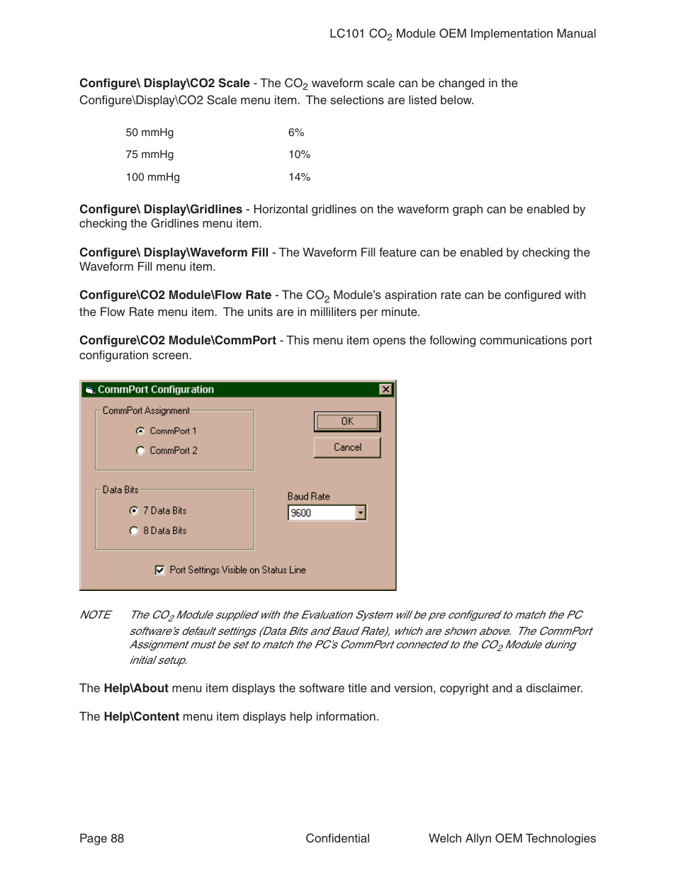 Welch Allyn LC101 CO2 Module  - User Manual User Manual | Page 88 / 98
