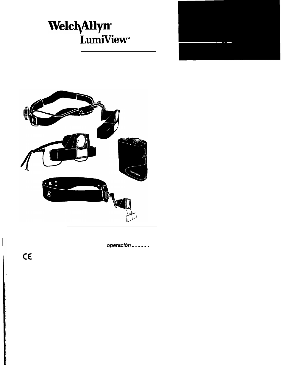 Welch Allyn LumiView Portable Binocular Microscope - User Manual User Manual | 84 pages