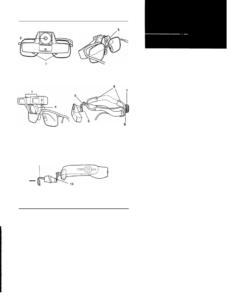 Description des commandes | Welch Allyn LumiView Portable Binocular Microscope - User Manual User Manual | Page 25 / 84