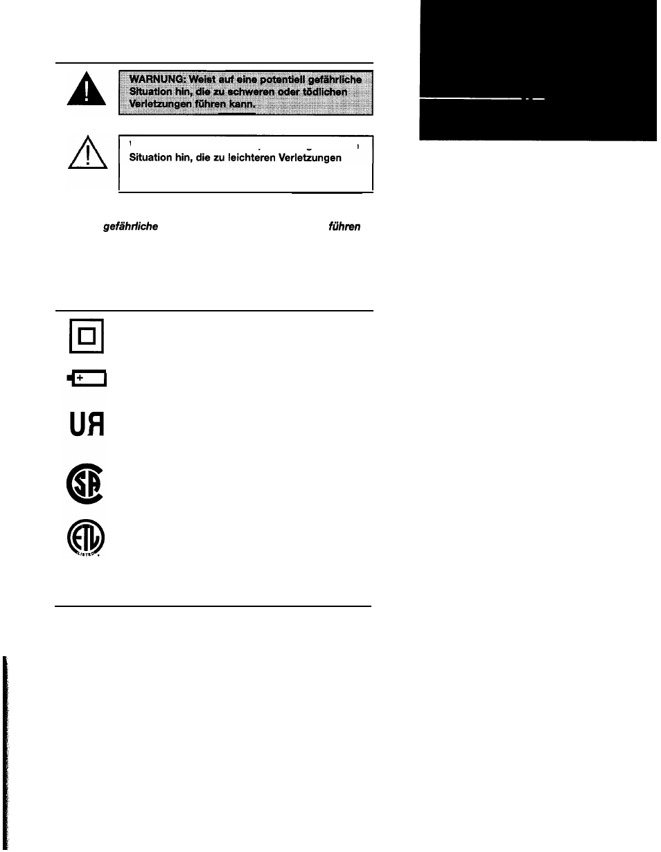 German, Symbole, Normenentsprechung | Welch Allyn LumiView Portable Binocular Microscope - User Manual User Manual | Page 52 / 84