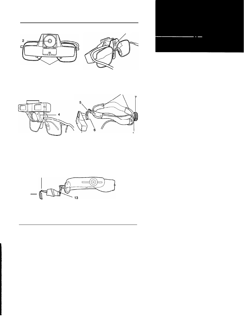 Descrizione dei controlli | Welch Allyn LumiView Portable Binocular Microscope - User Manual User Manual | Page 70 / 84