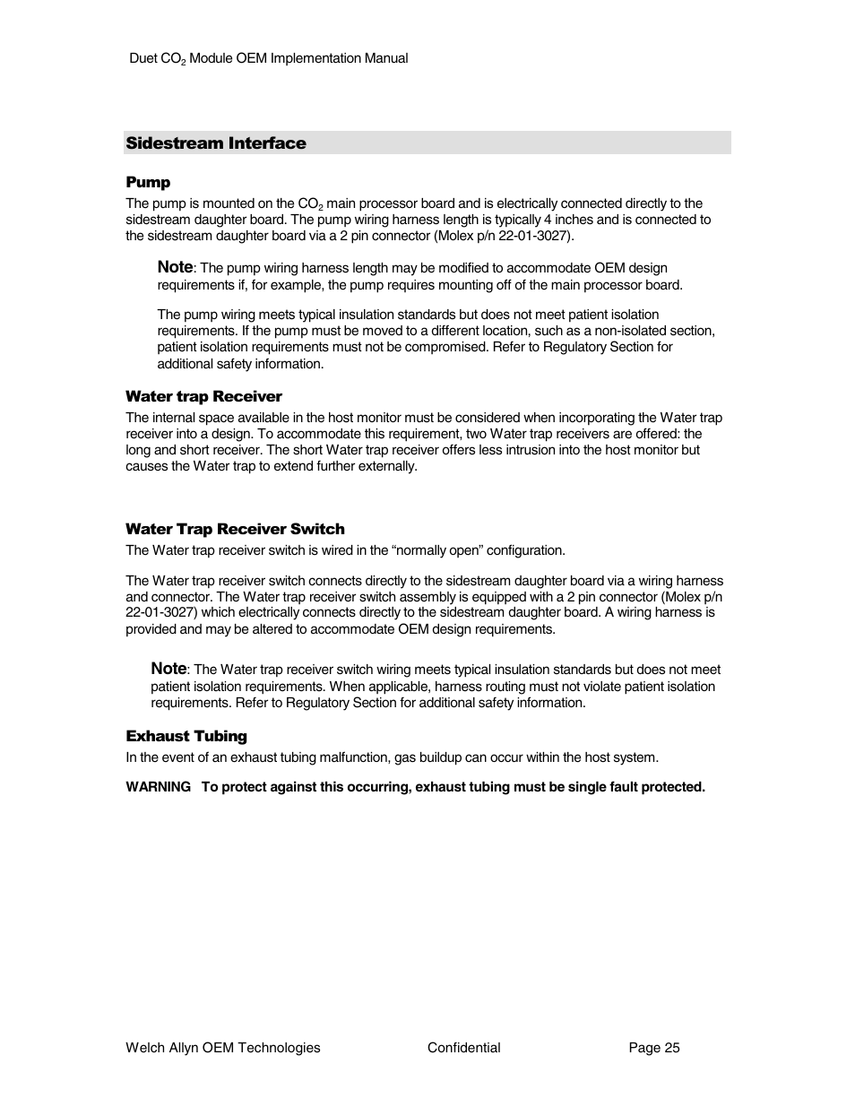 Welch Allyn Duet CO2 Module - User Manual User Manual | Page 25 / 99