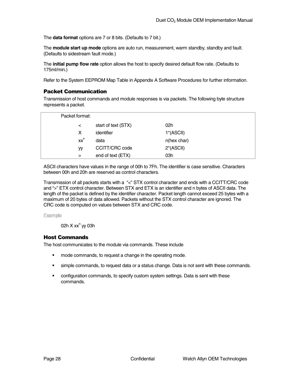 Welch Allyn Duet CO2 Module - User Manual User Manual | Page 28 / 99