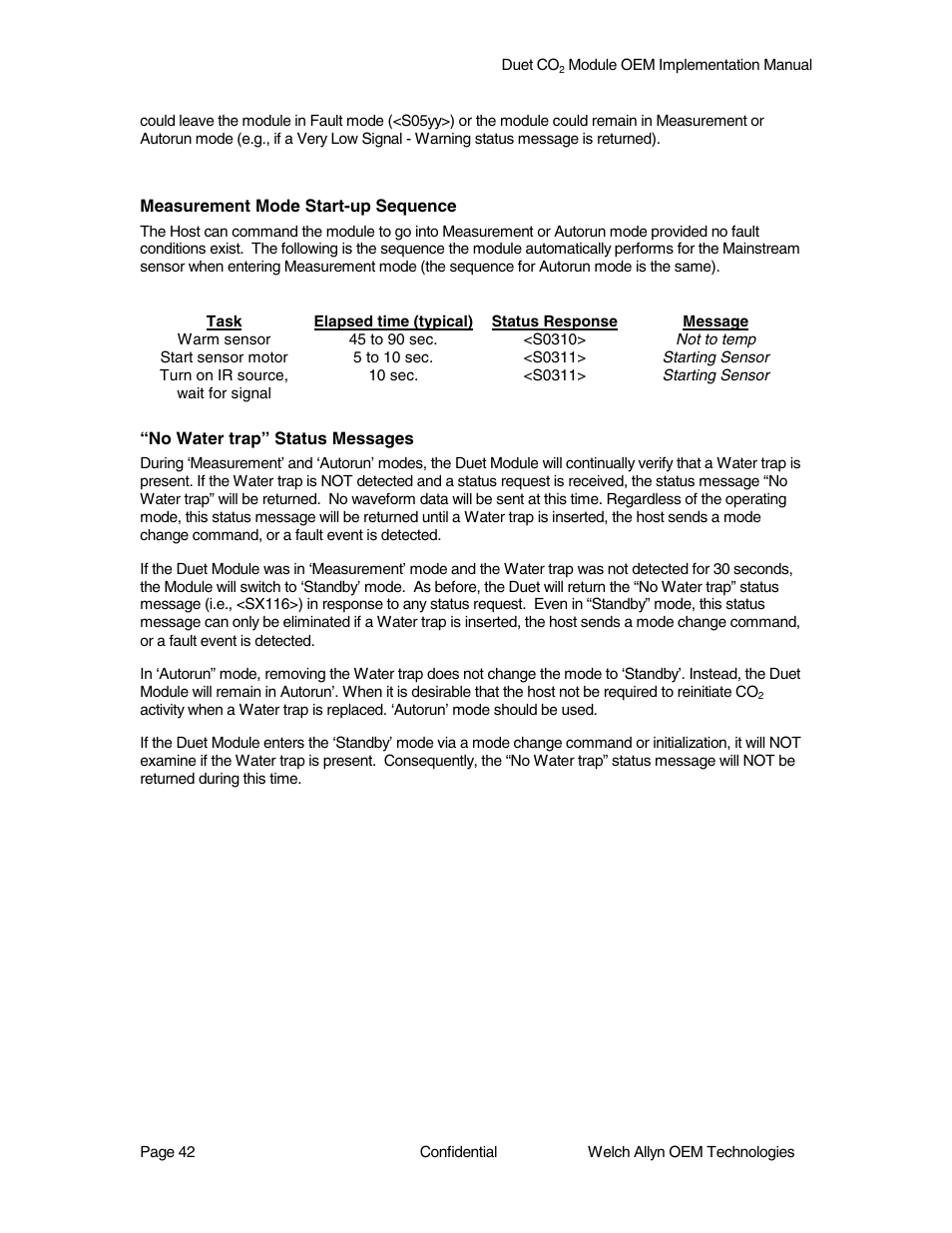 Welch Allyn Duet CO2 Module - User Manual User Manual | Page 42 / 99