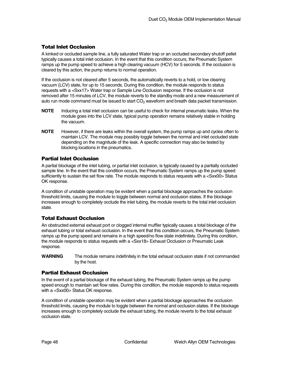 Welch Allyn Duet CO2 Module - User Manual User Manual | Page 48 / 99