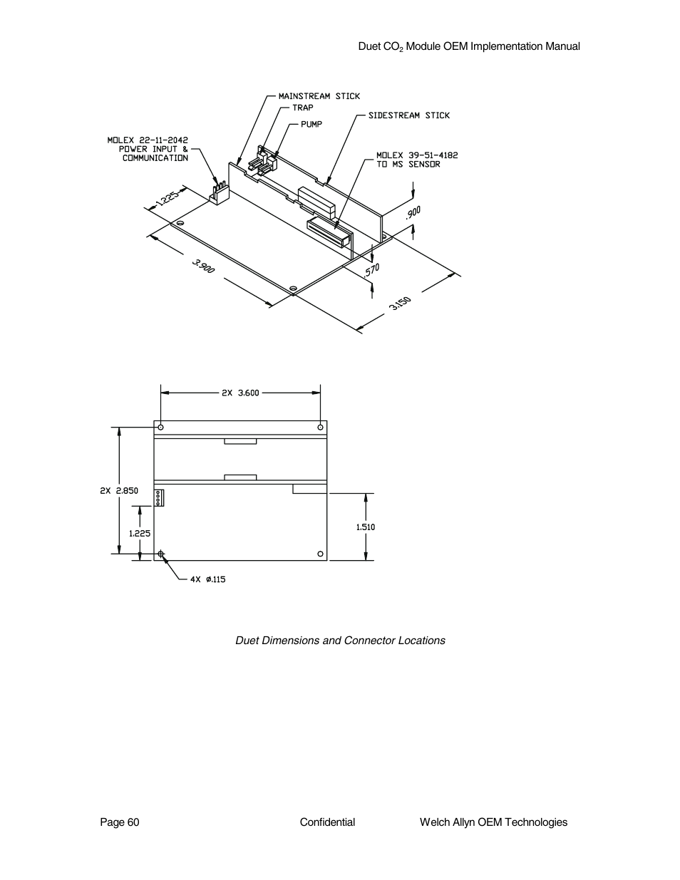 Welch Allyn Duet CO2 Module - User Manual User Manual | Page 60 / 99