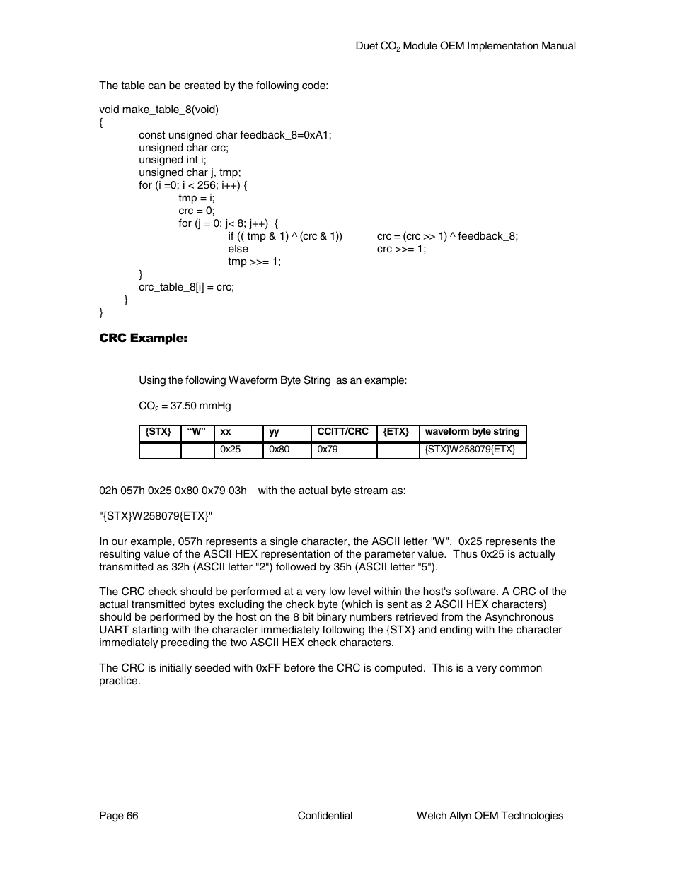 Welch Allyn Duet CO2 Module - User Manual User Manual | Page 66 / 99